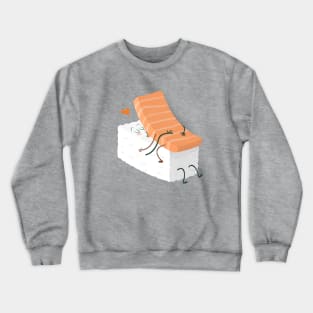 Rice and Salmon in Love Crewneck Sweatshirt